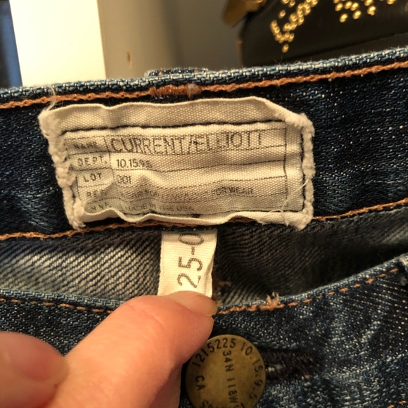 Current/Elliott The Roller Jeans - Picture 3 of 4
